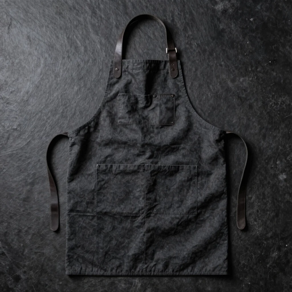 Heavyweight Waxed Canvas Barber Apron